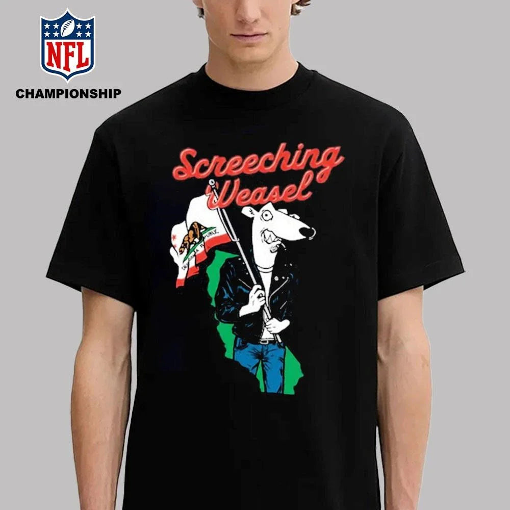 Screeching Weasel California Weasel Shirt