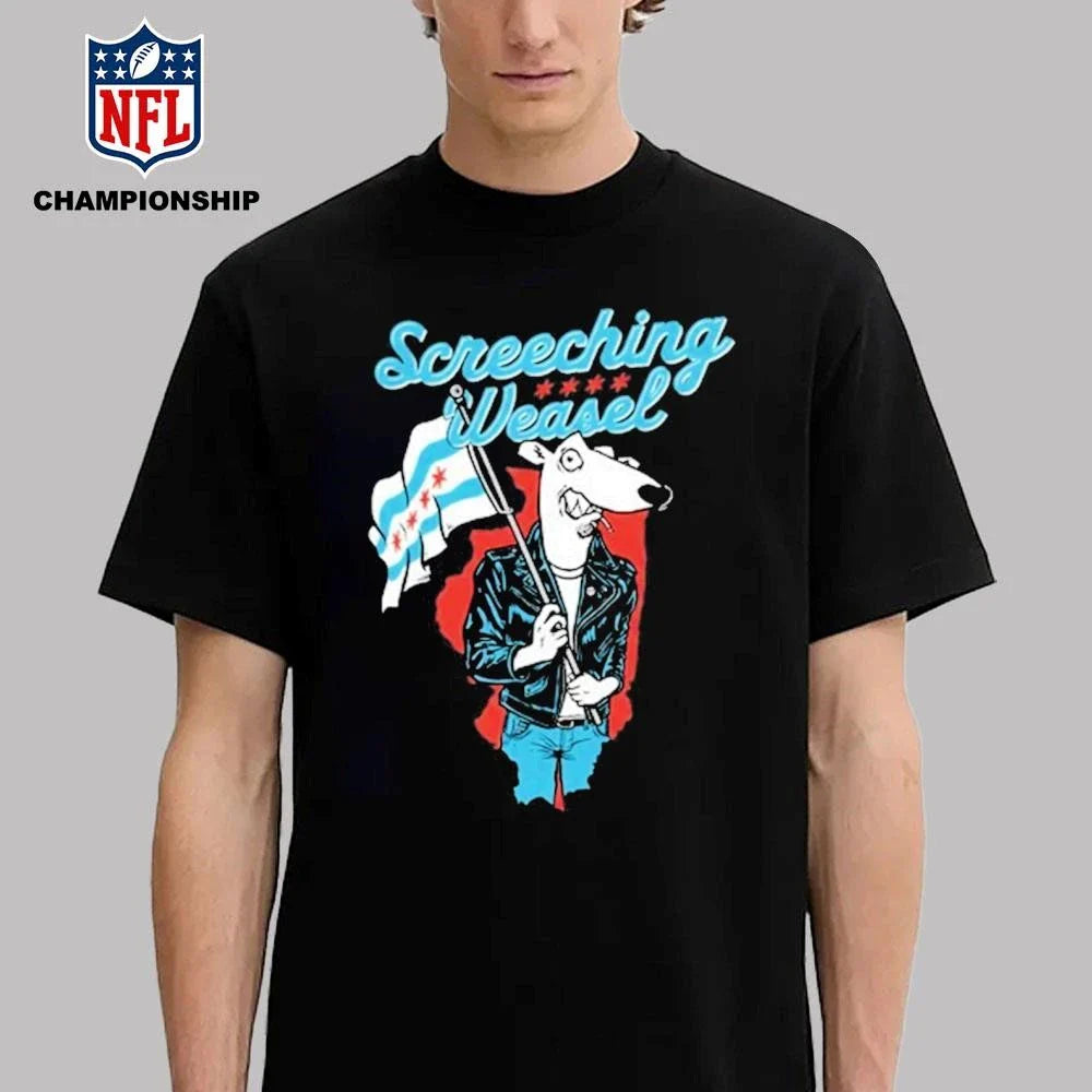 Screeching Weasel Chicago Weasel Shirt