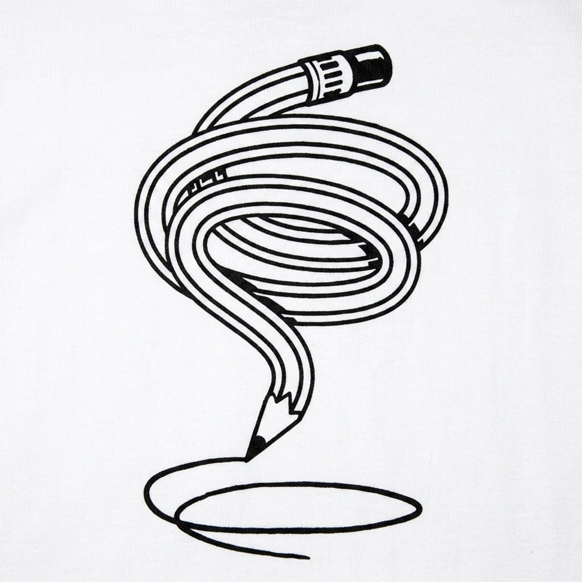 Scribble Pencil Twisted Illustration