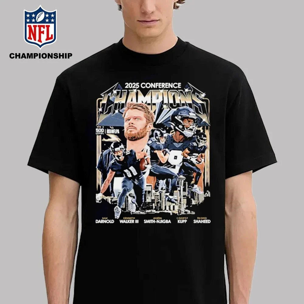 Seattle Football 2025 Conference Champions Shirt