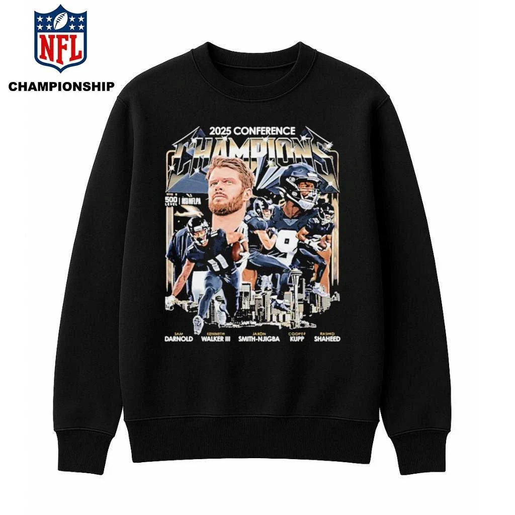 Seattle Football 2025 Conference Champions Shirt