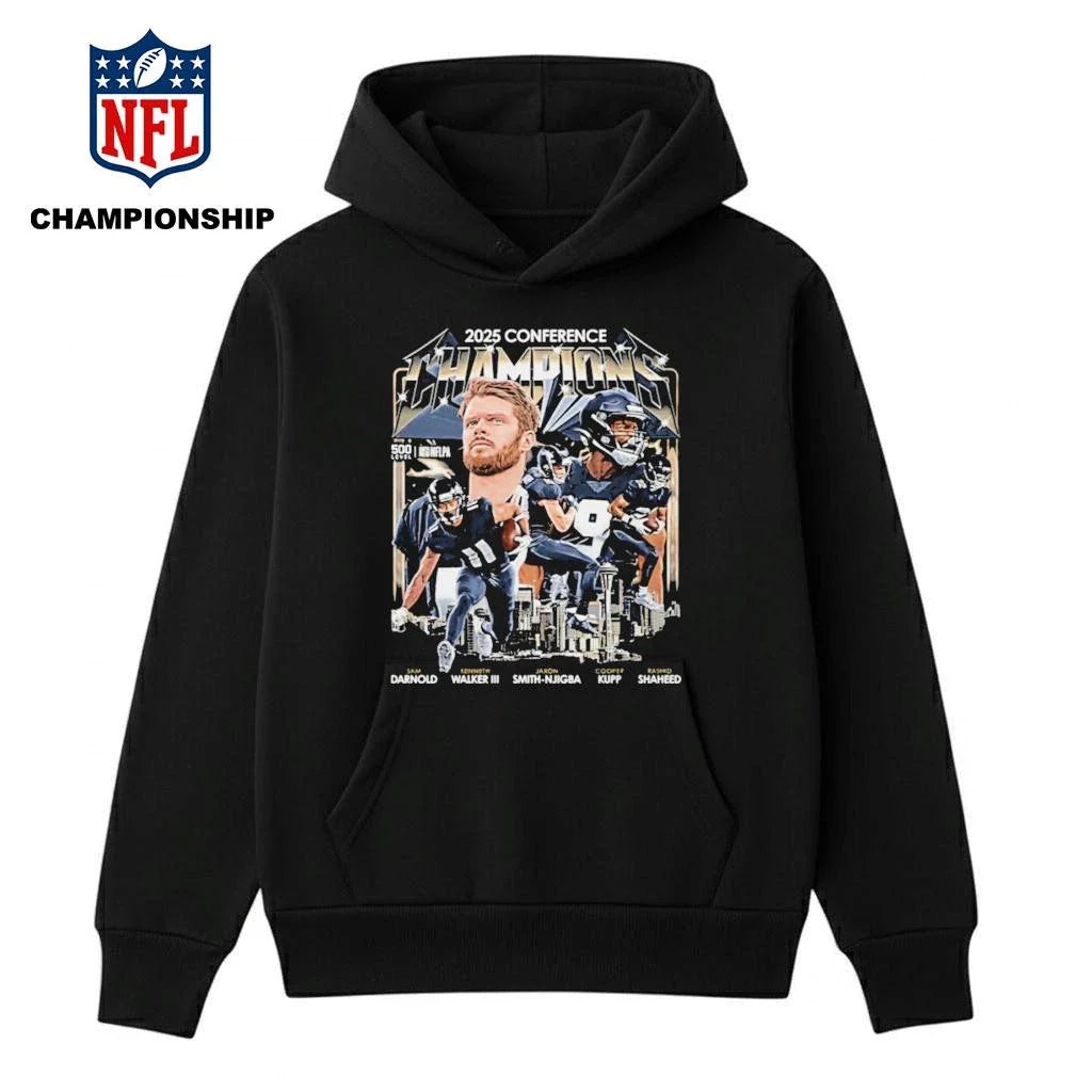 Seattle Football 2025 Conference Champions Shirt