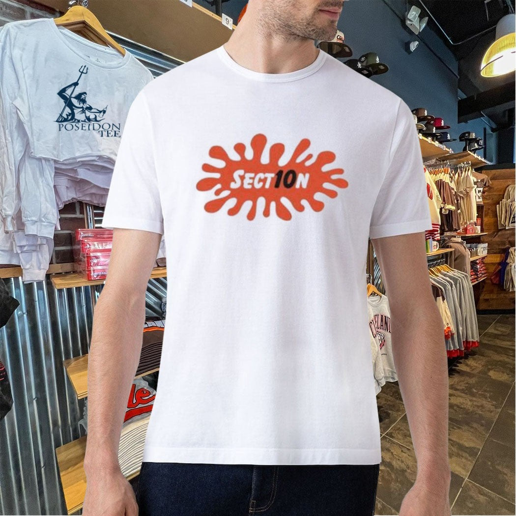 Section 10 Splatter T-shirt