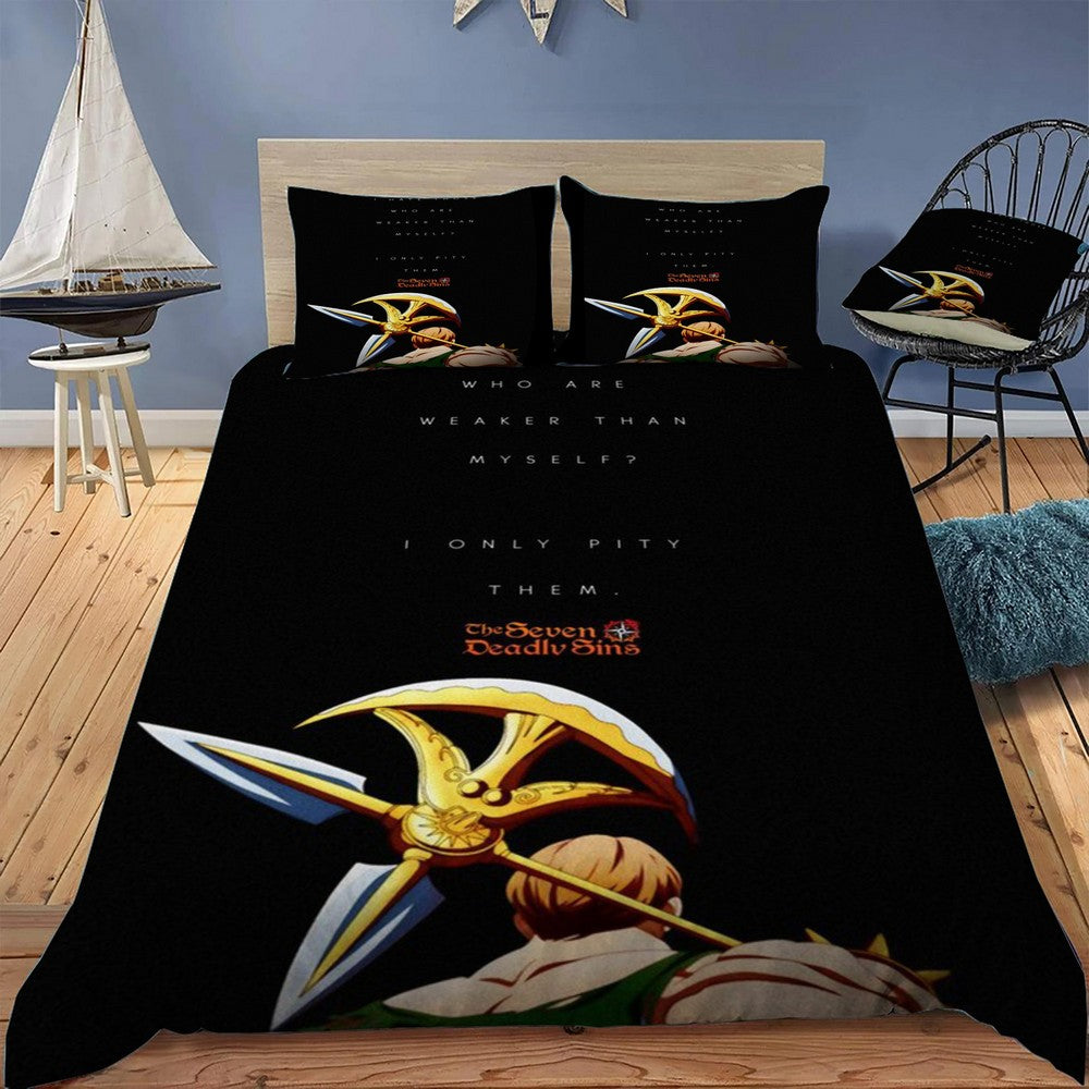 seven deadly sins Bedding Set (Duvet Cover & Pillow Shams)