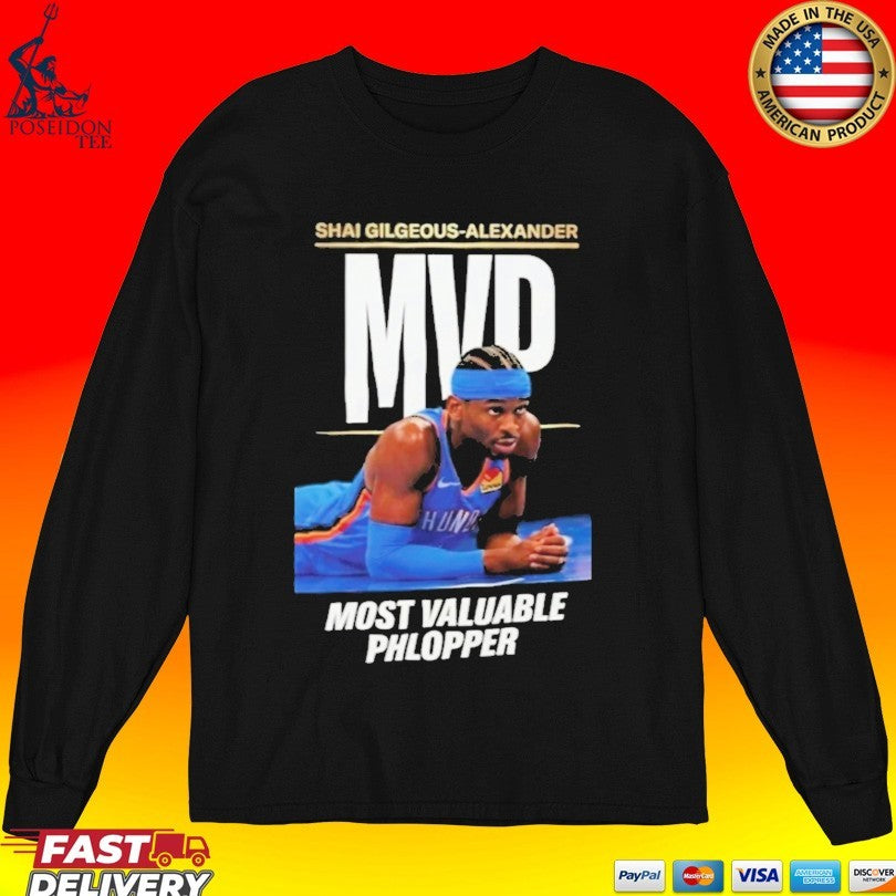 Shai Gilgeous Alexander Most Valuable Phlopper T-shirt