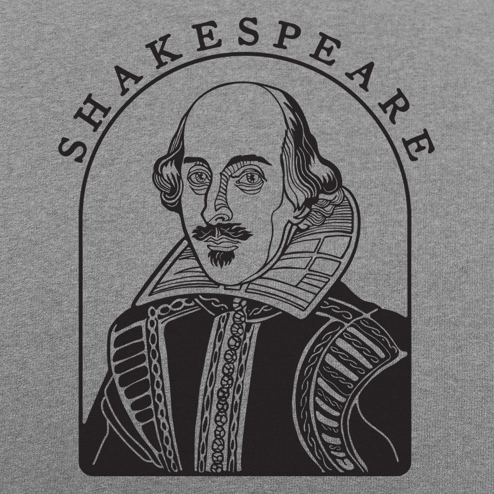 William Shakespeare Vintage Author Portrait