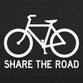 Share The Road Bicycle Silhouette