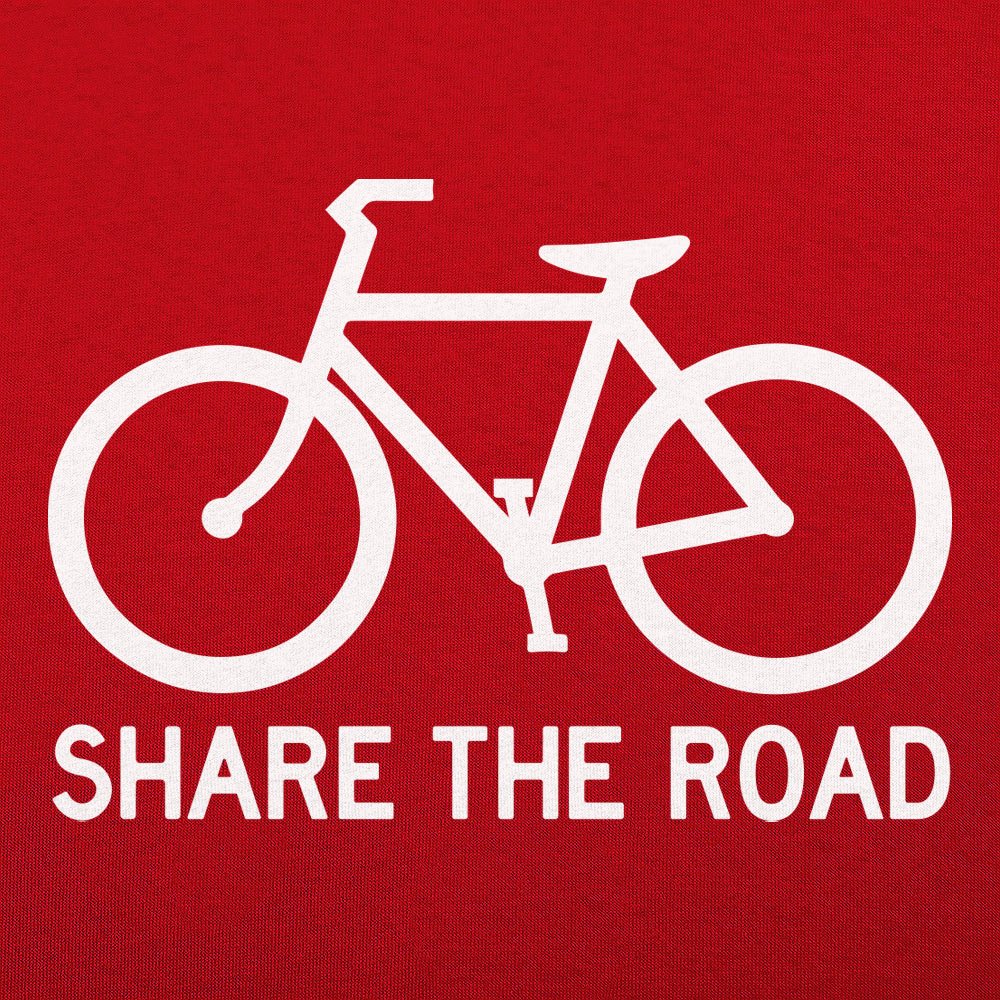 Share The Road Bicycle Silhouette