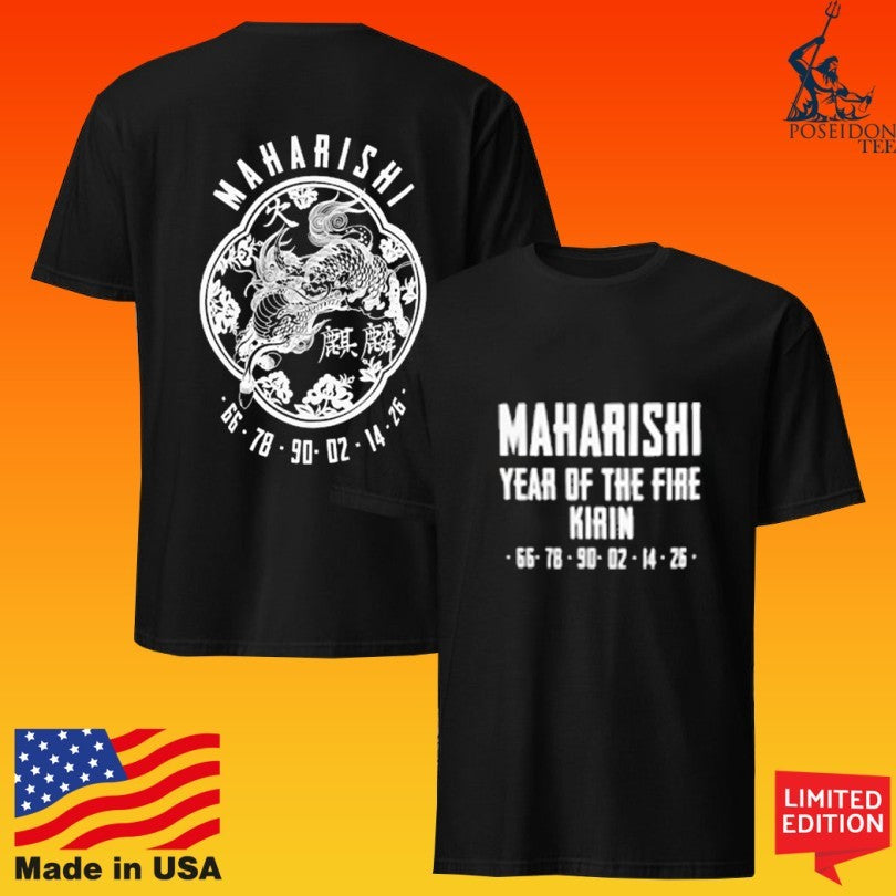 Shelflife Maharishi Paper Cut Kirin T-shirt