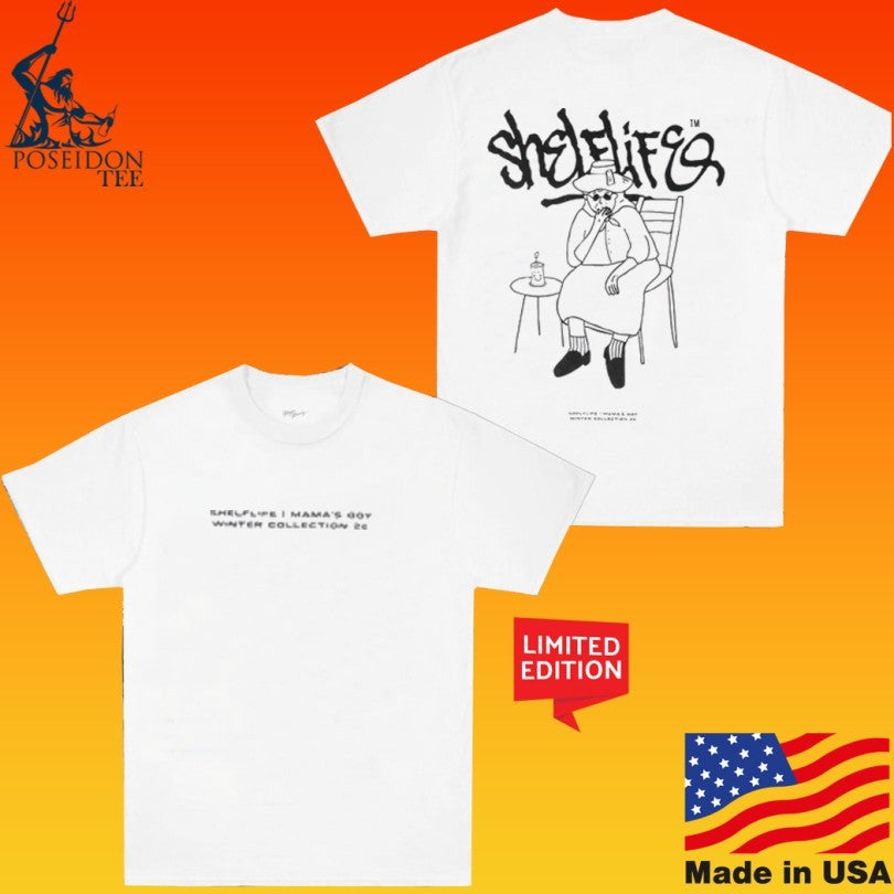 Shelflife Mama’s Boy Winter Collection T-shirt