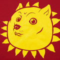 Shining Doge Meme Dog as the Sun
