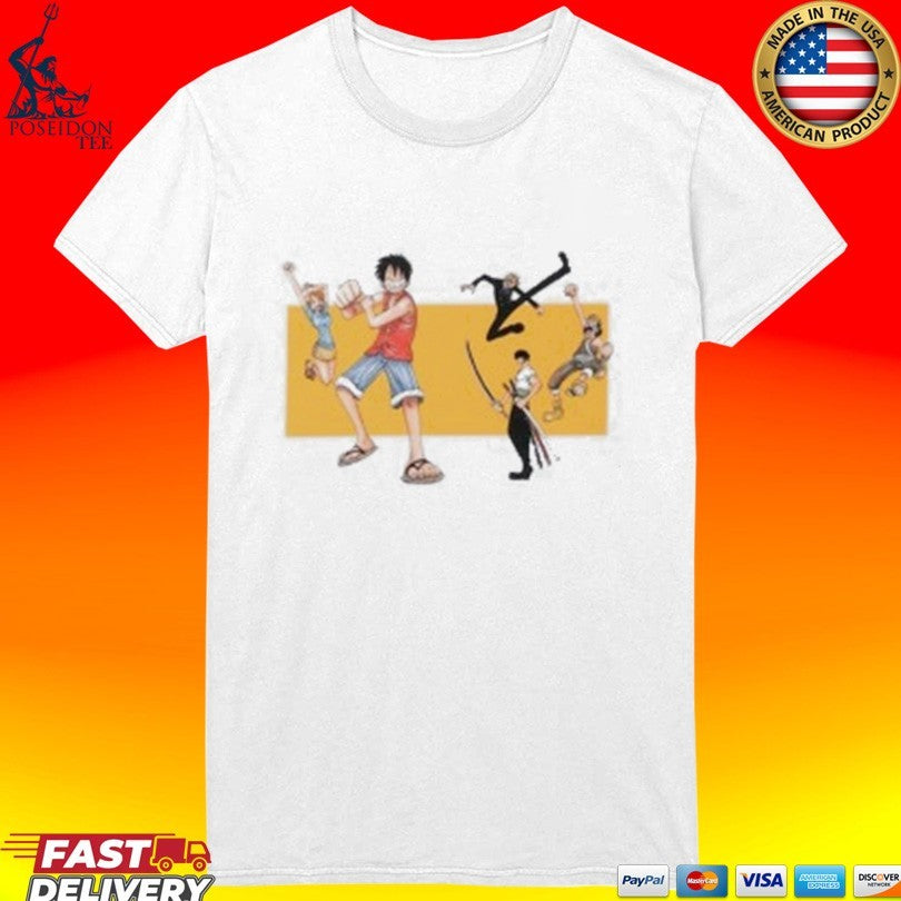 Shonen Jump One Piece Classic Color Art T-shirt