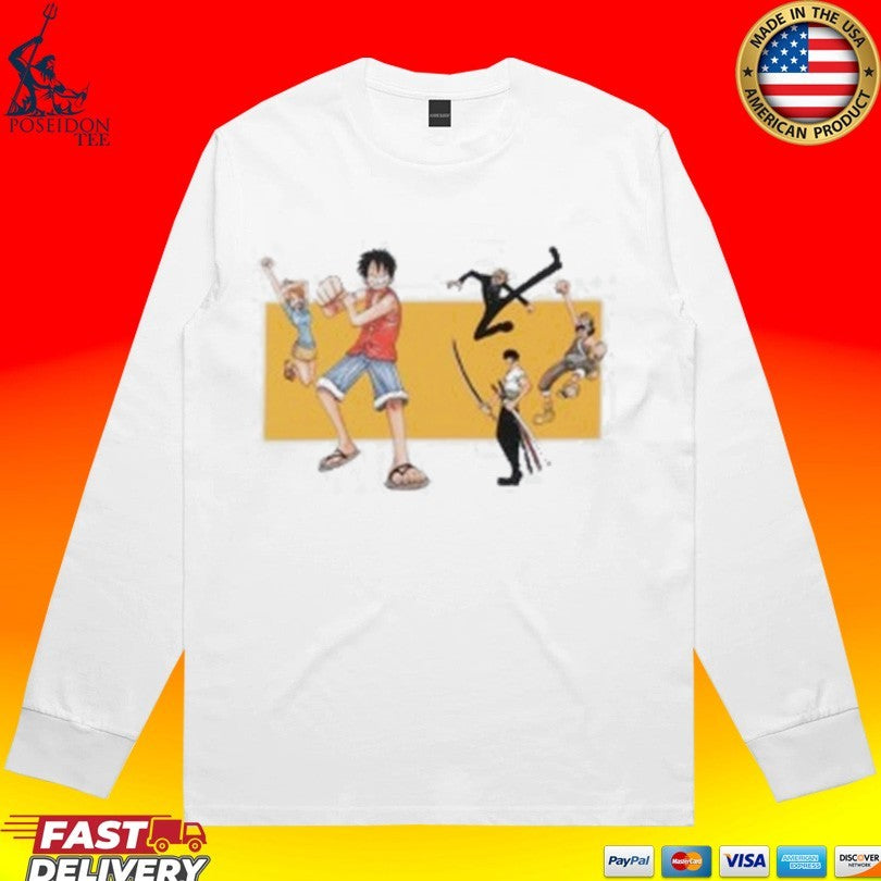 Shonen Jump One Piece Classic Color Art T-shirt