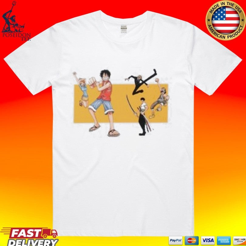 Shonen Jump One Piece Classic Color Art T-shirt