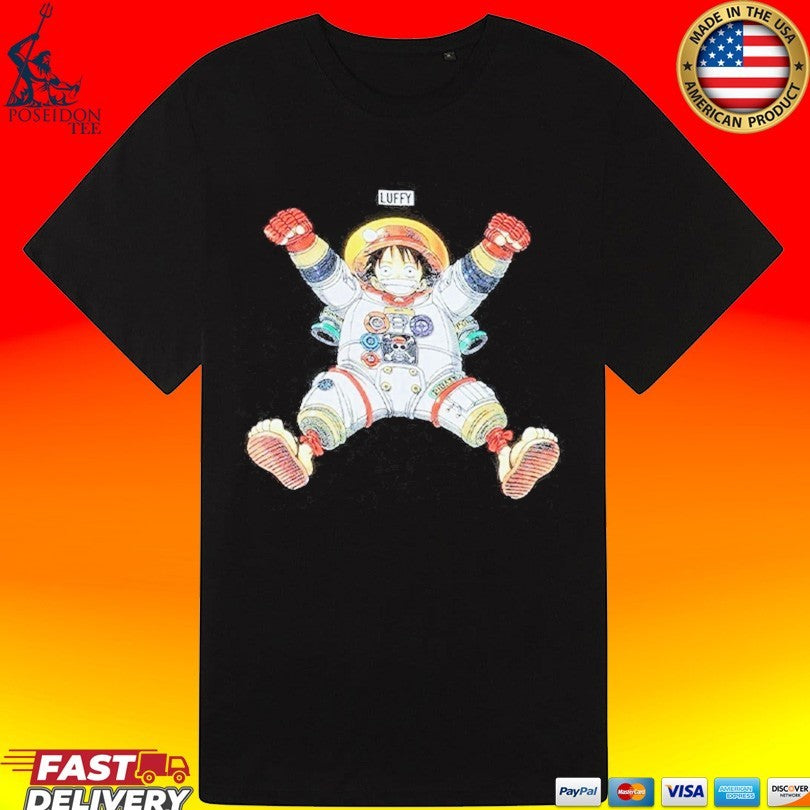 Shonen Jump One Piece Luffy In Space T-shirt