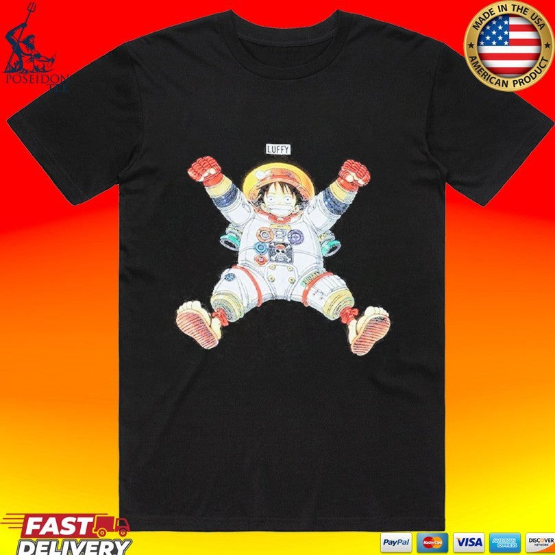 Shonen Jump One Piece Luffy In Space T-shirt