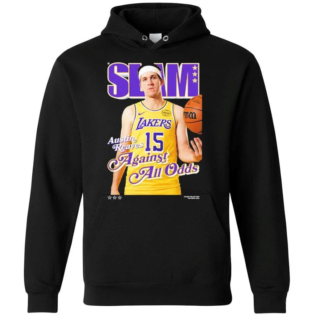 SLAM 260 Cover Tee Austin Reaves Against All Odds Los Angeles Laker NBA Shirt