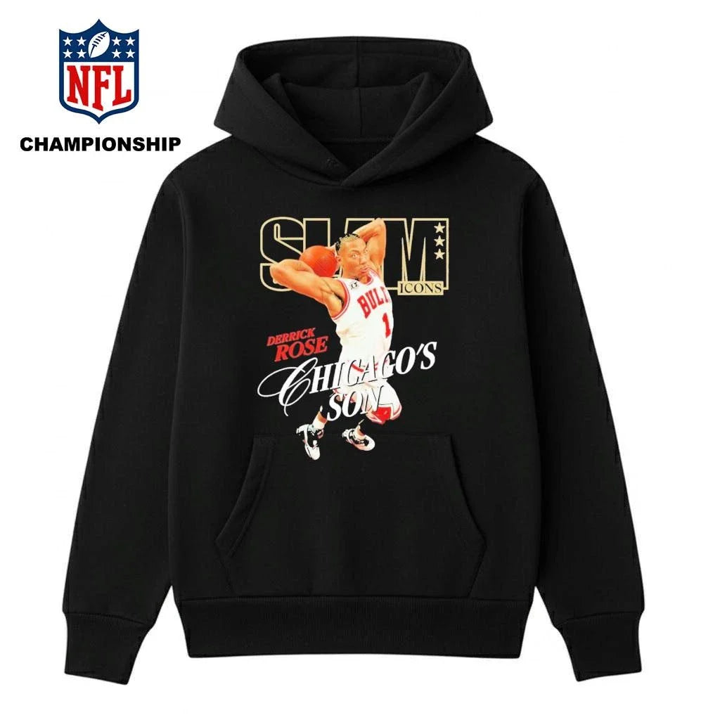 Slam Icons Legend Derrick Rose Bulls Chicago’s Son 2026 Shirt