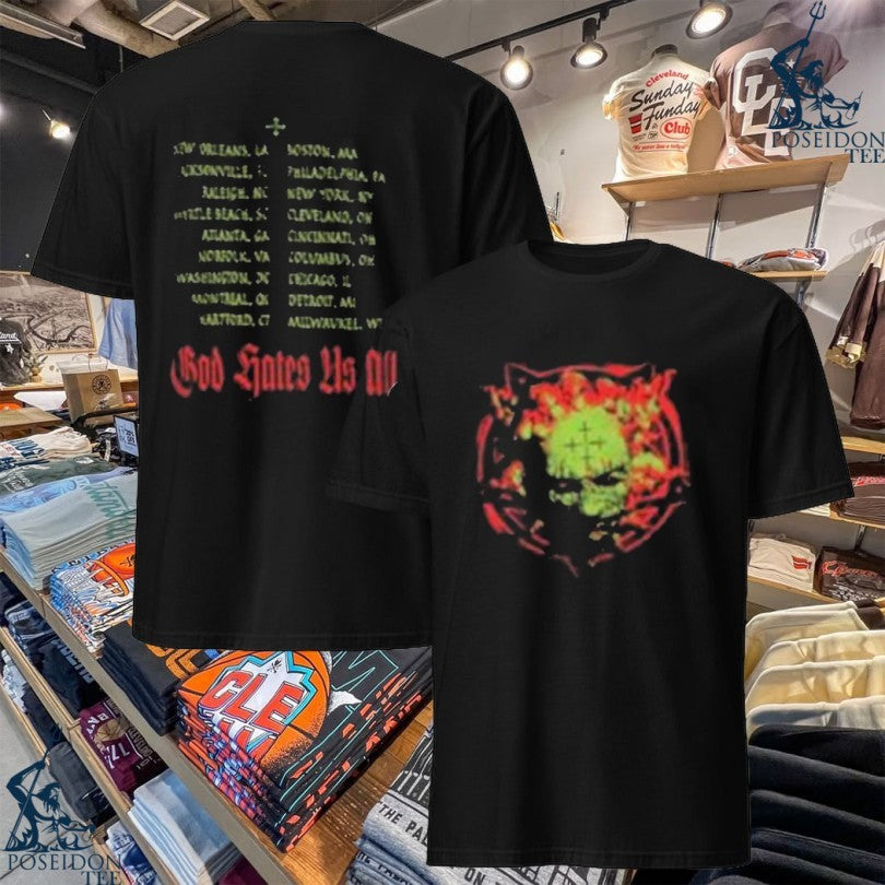 Slayer God Hates Us All Tour T-shirt
