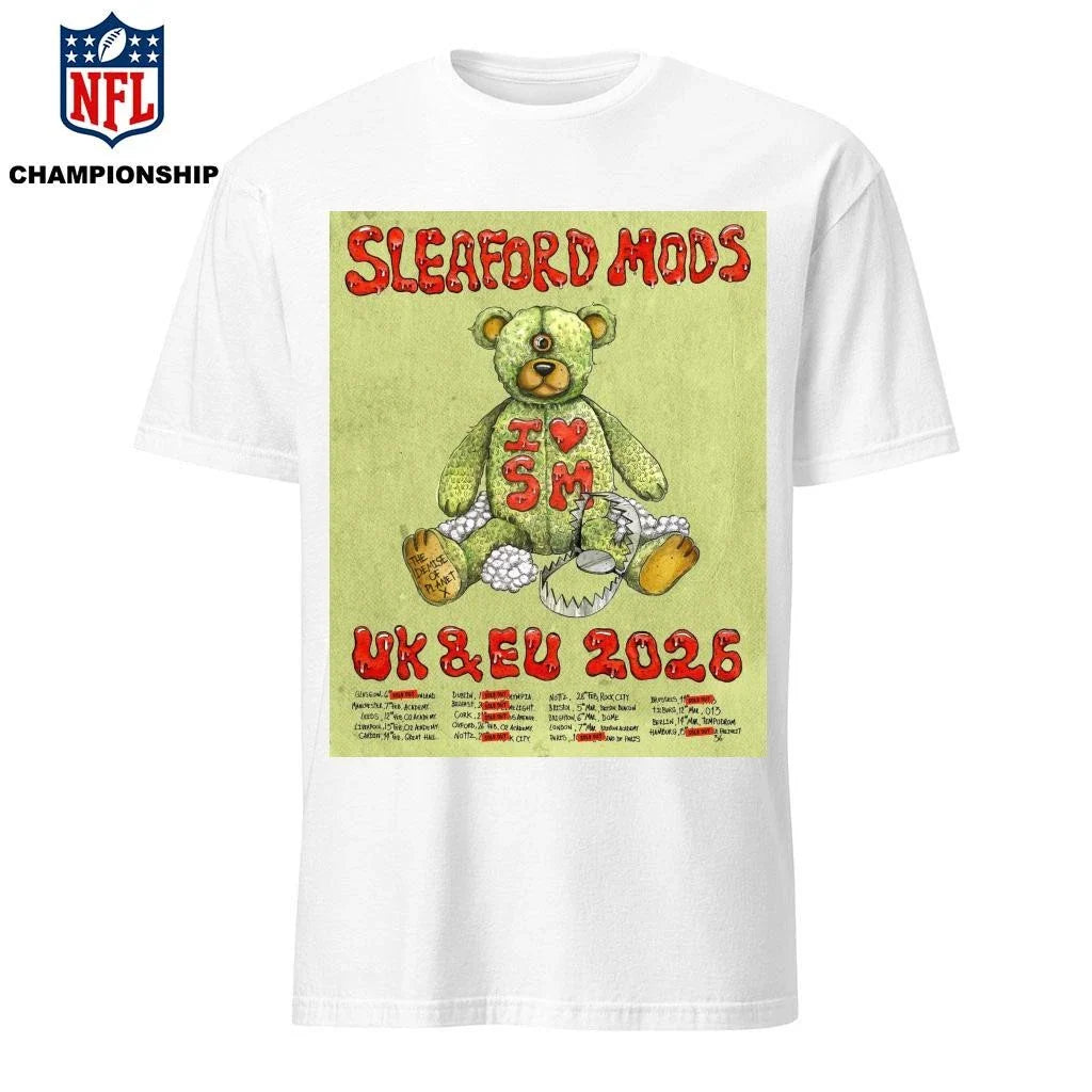 Sleaford Mods UK-EU 2026 Shows Poster Shirt