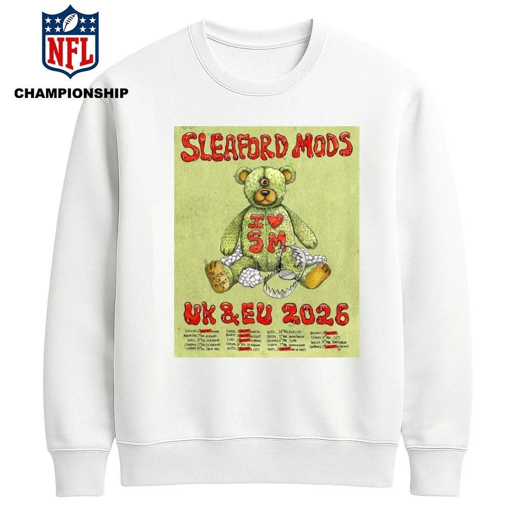 Sleaford Mods UK-EU 2026 Shows Poster Shirt