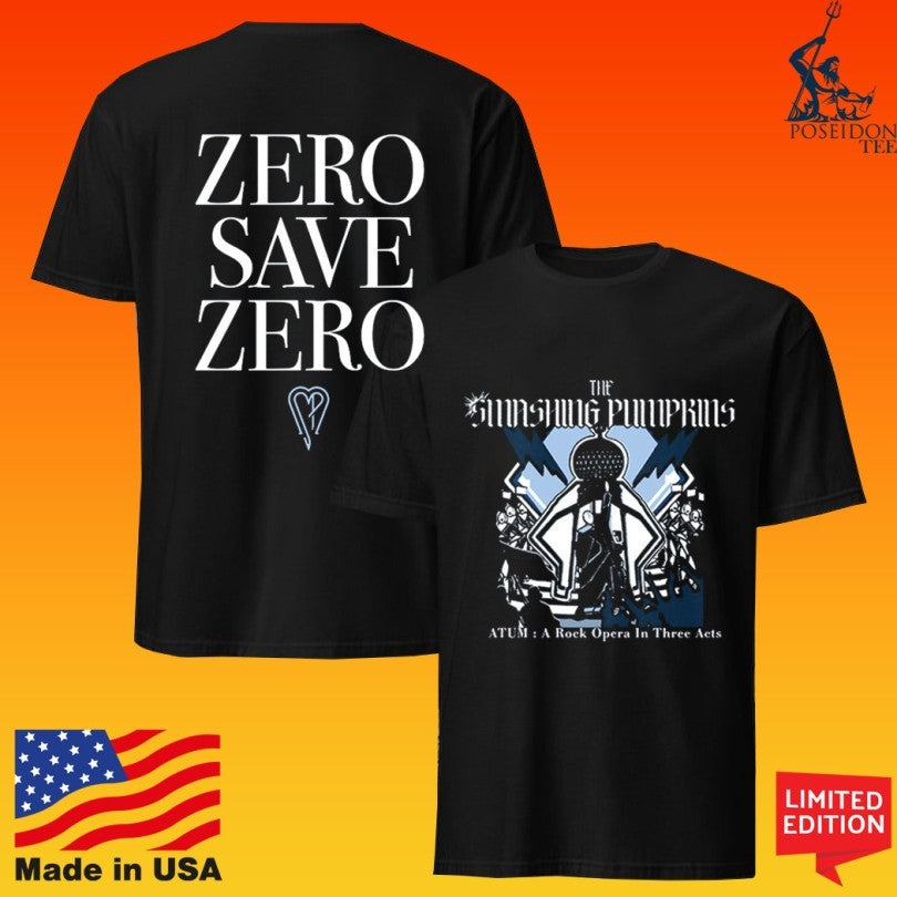Smashing Pumpkins Atum A Rock Opera In Three Acts Zero Save Zero T-shirt