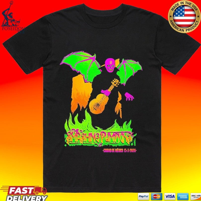 Smashing Pumpkins Mexico City Event T-shirt