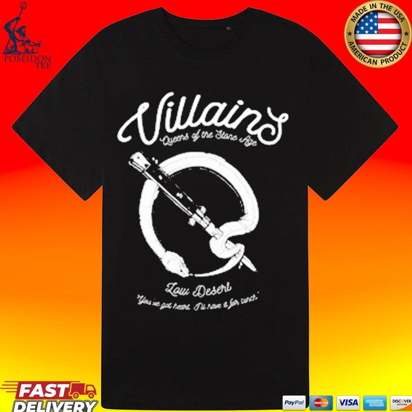 Snake Q Villains Queens Of The Stone Age T-shirt