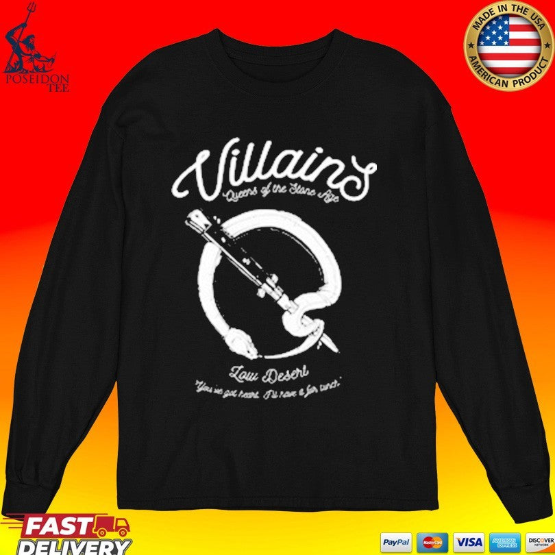 Snake Q Villains Queens Of The Stone Age T-shirt