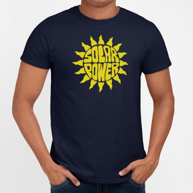 Solar Power Sun Graphic