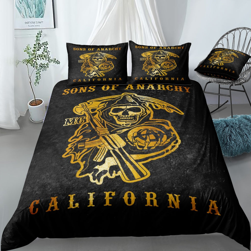 sons of anarchy Bedding Set (Duvet Cover & Pillow Shams)