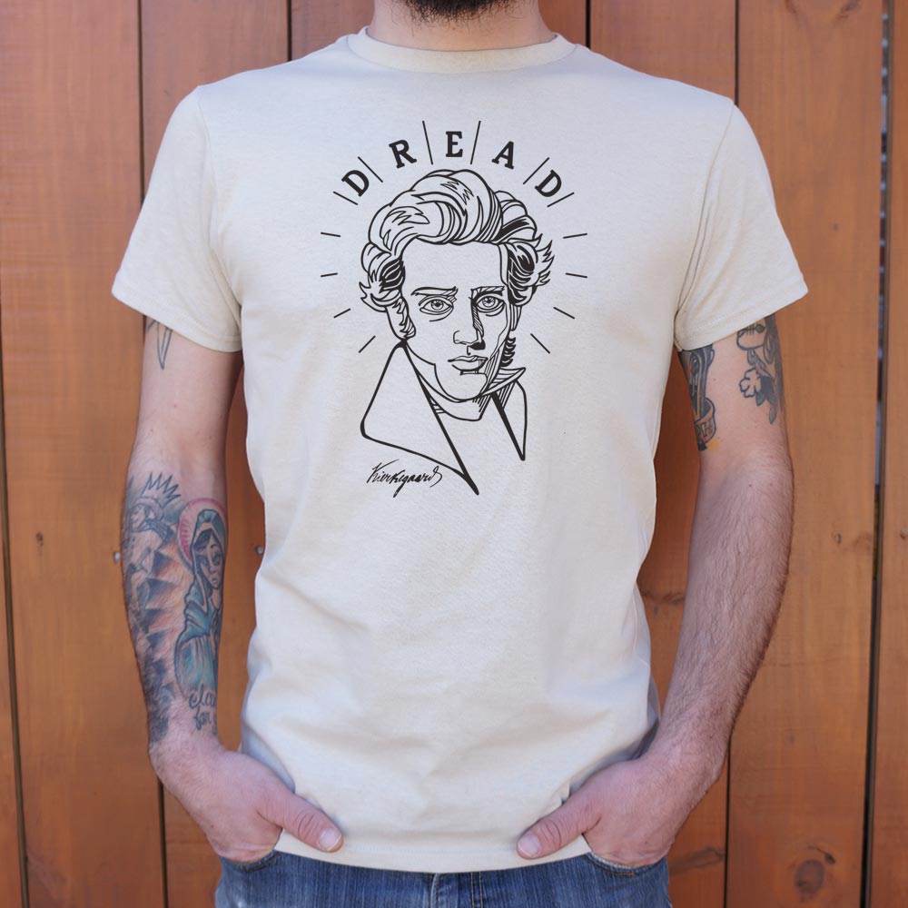 Kierkegaard Dread Portrait Illustration
