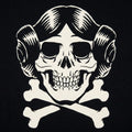 Space Princess Skull and Crossbones Graphic