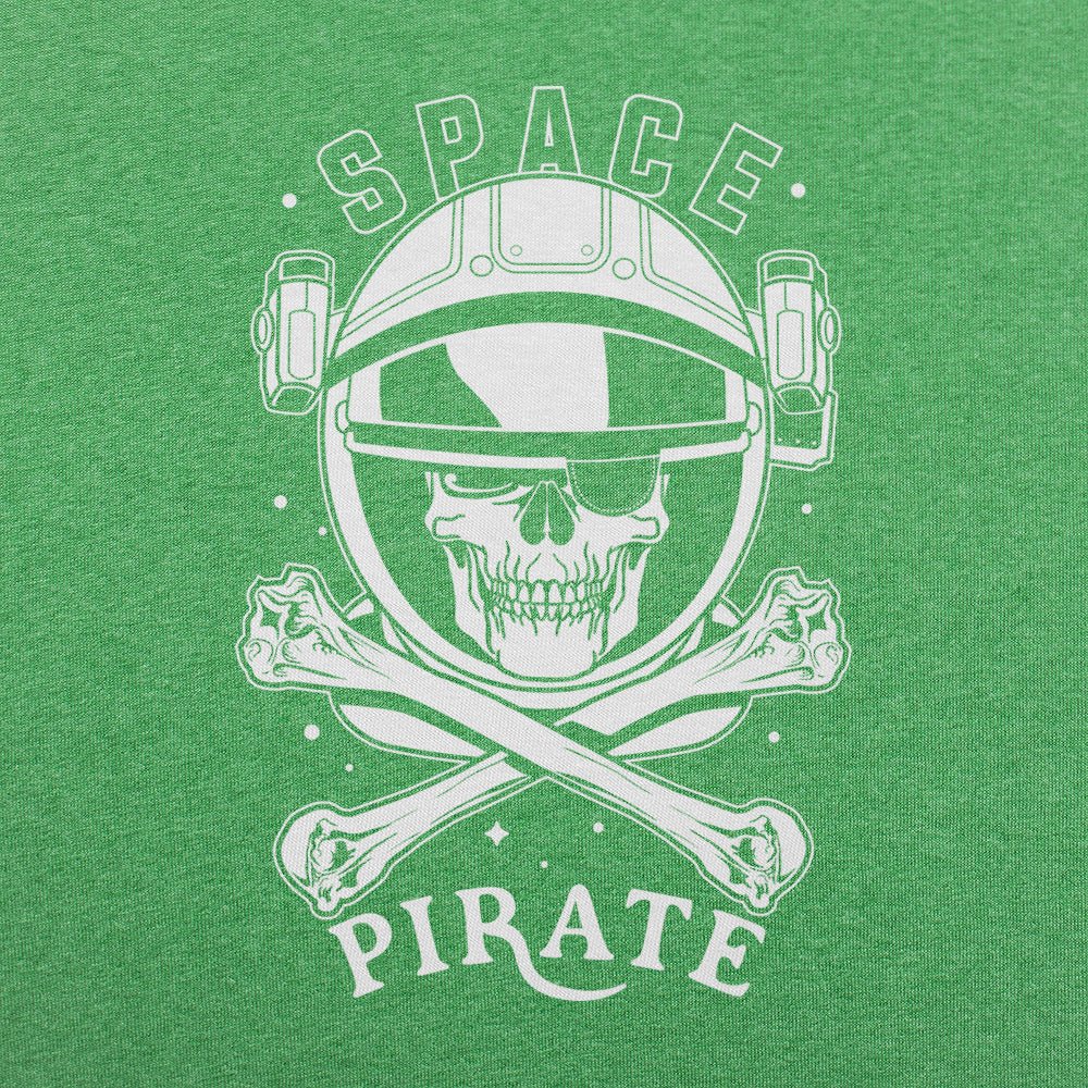 Space Pirate Skull and Crossbones Graphic
