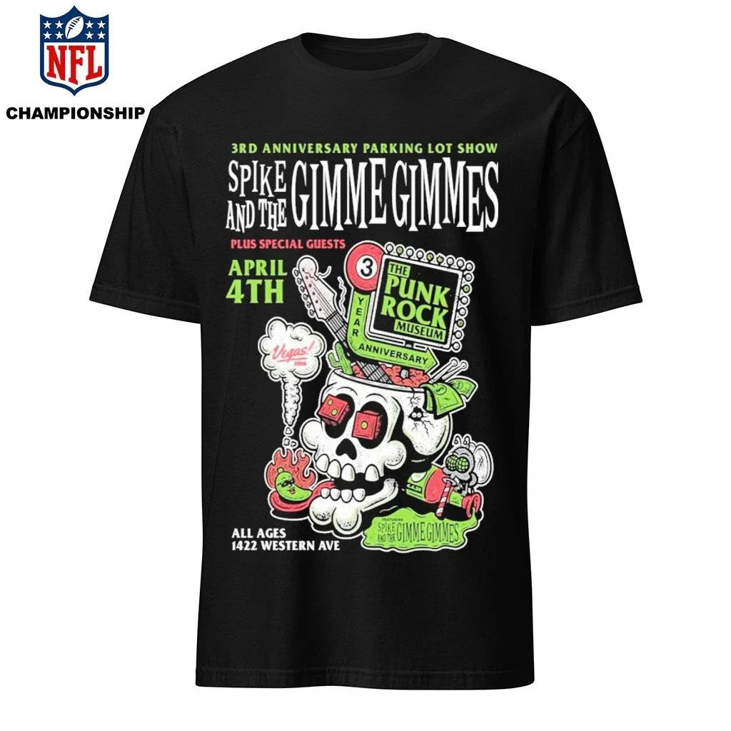 Spike And The Gimme Gimmes The Punk Rock Museum Show April 4 2026 Poster Shirt
