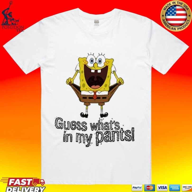 Spongebob Squarepants Guess What’s In My Pants T-shirt