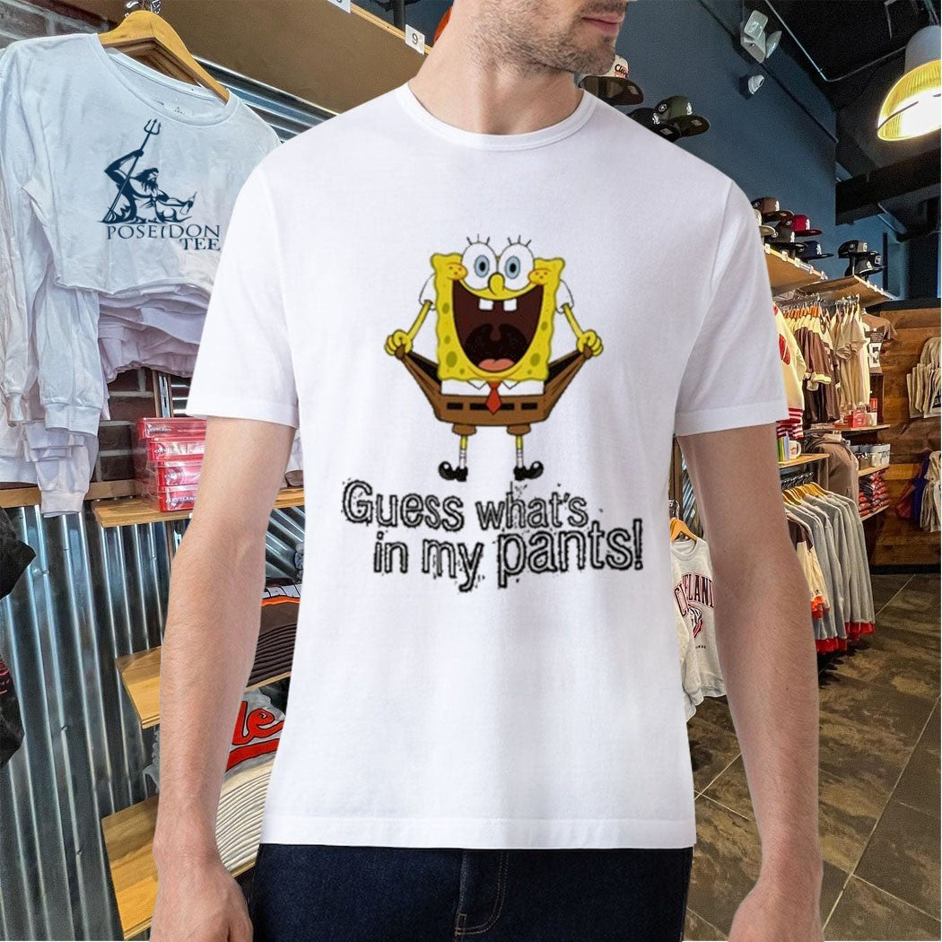 Spongebob Squarepants Guess What’s In My Pants T-shirt