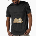 Im going back to sleep... sloth laying down funny cute by Edward Mason
