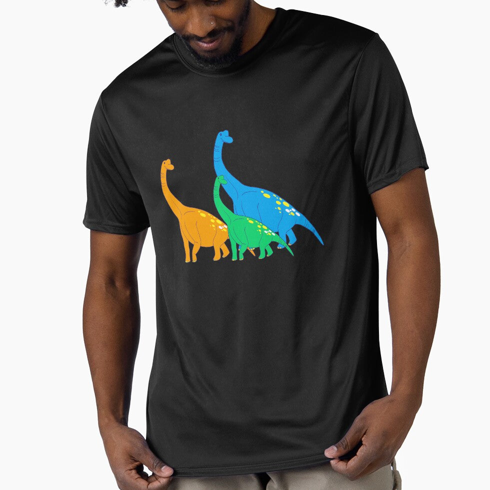 Lovely Brachiosaurus family by Danggi Days!