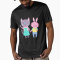 Cat And Rabbit Best Friends by madtoyman