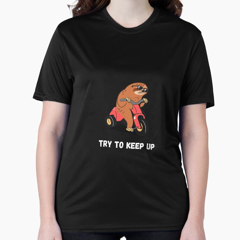 Try to keep up - funny sloth by MrLAS