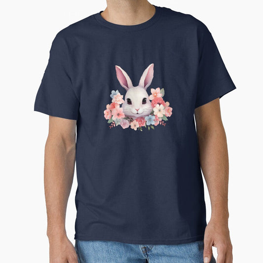 Blossoming Bunny: A Rabbit Amongst a Garden of Colors by unimuse