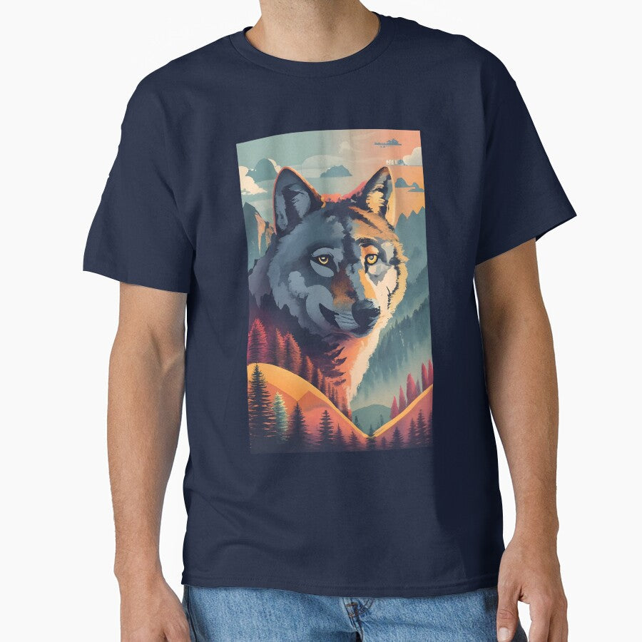 Wolf in wilderness by SidTastic
