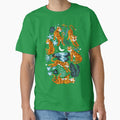Year of the Water Tiger - Orange & Turquoise by TigaTiga