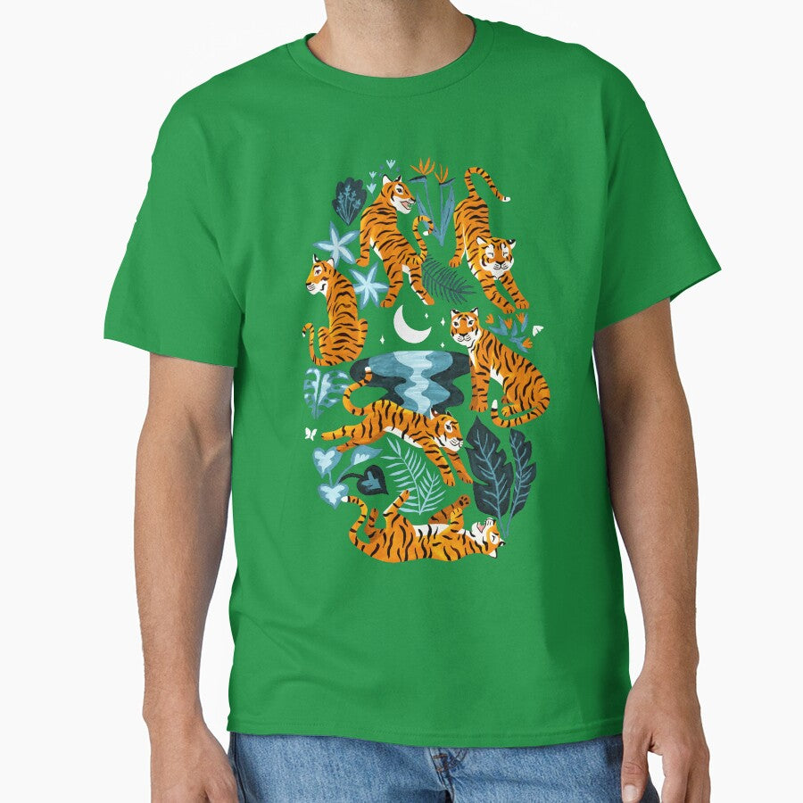 Year of the Water Tiger - Orange & Turquoise by TigaTiga