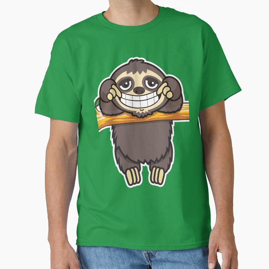 Sloth grin by plushism