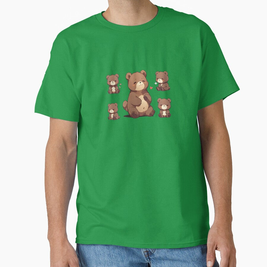 Brown bear sticker by KiraChie