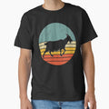 goat vintage sunset shirt goat lovers gift by Te-designer