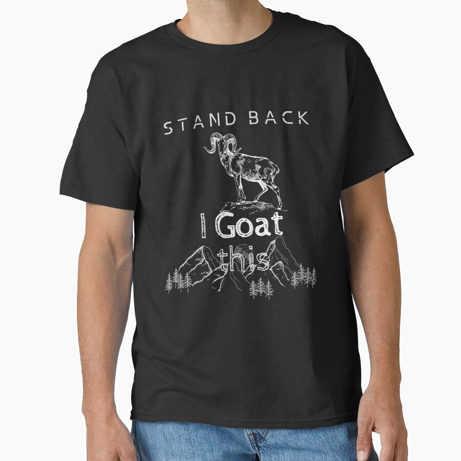 Stand Back I Goat This by Universe4ART