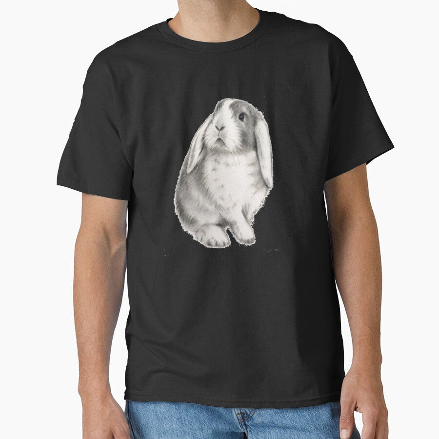 Lop Rabbit - Cute Rabbit - Rabbit Gift - Gift For Rabbit Lovers - Rabbit Shirt - Rabbit Painting by Galvanized